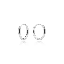 Silberne Kreole Ø13