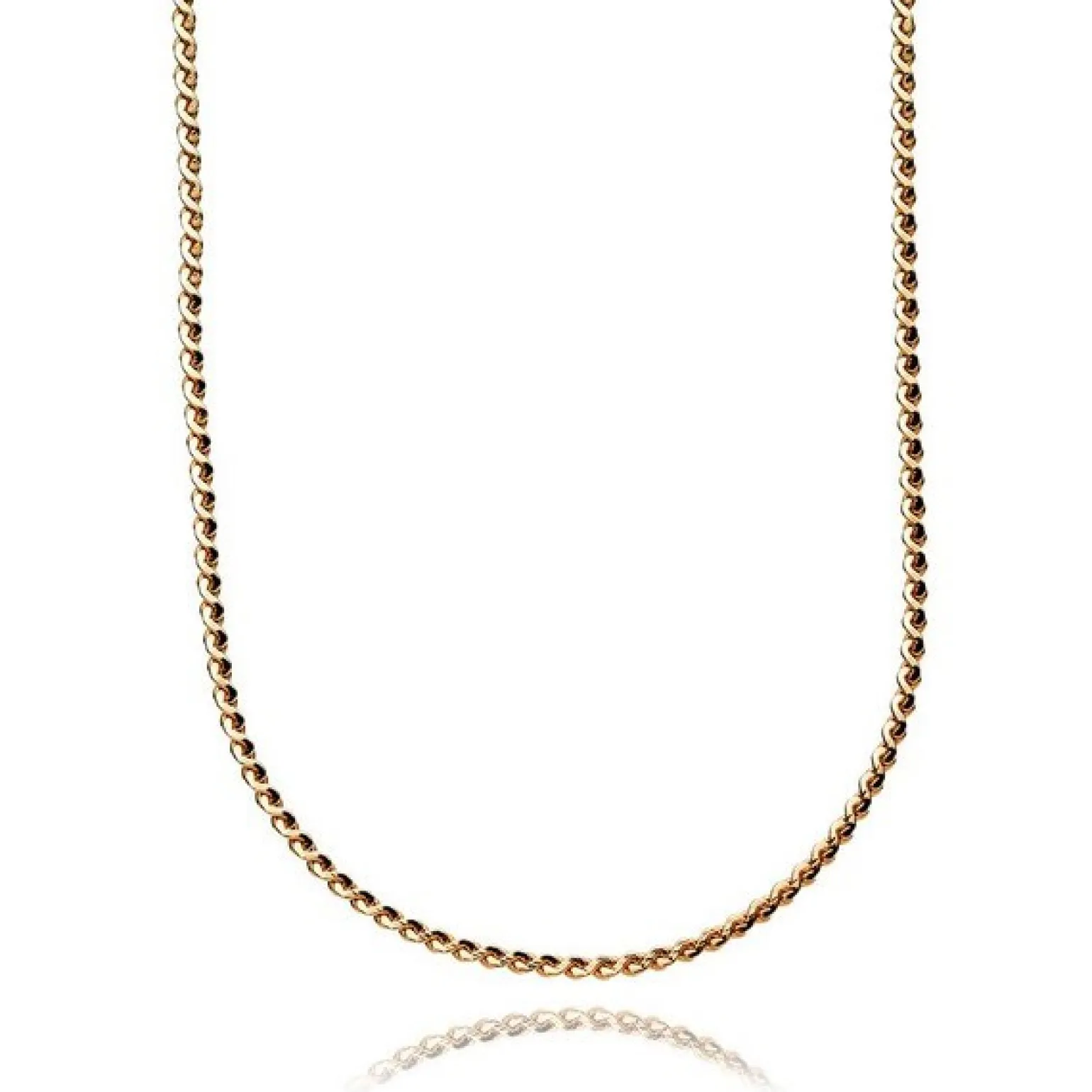 Sistie - Molly Halskette aus vergoldetem Silber