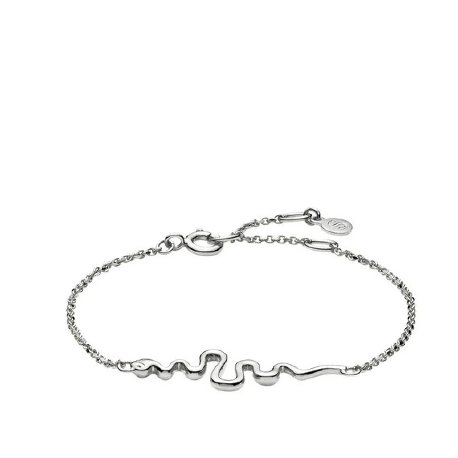 Sistie - Young One Schlangenarmband in Silber