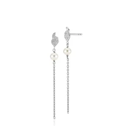 Sistie - Young One Snake creol mit Schlange in Silber
