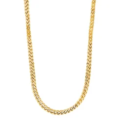 Sohn von Noa - Halskette aus Stahl IP Gold 55+5cm