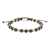 Son of Noa - armband in IP-Goldstahl mit Achat 19-25 cm