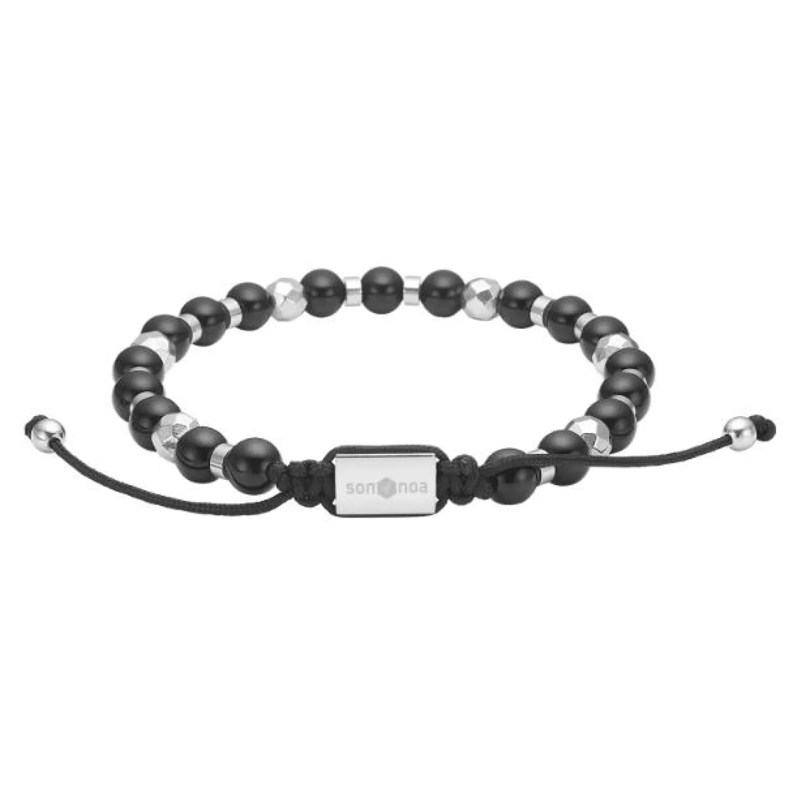 Son of Noa - armband in mit Achat 19-25cm