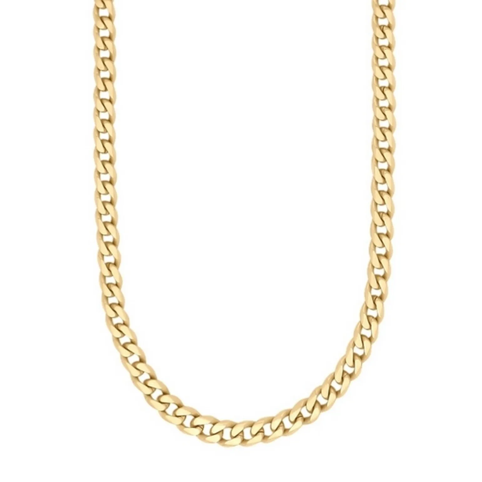 Son of Noa - Kette Stahl gebürstet 60cm IPGold