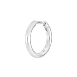 Son of Noa - Rhodium plattiert silber creol 15mm - 1 Stk.