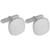 Son of Noa Silber Manschettenknöpfe mit matter Oberfläche