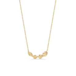 Studio Z - Element halskette in vergoldte silber