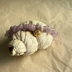 Studio Z - Urchin Elegance armband in vergoldete silber