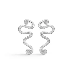 Studio Z - Wave Ohrstecker aus silber