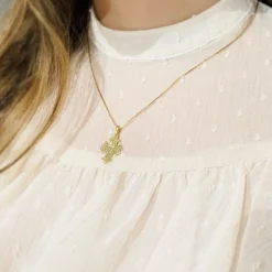 Tagesstempel aus 8-14 Karat Gold - 20x17 mm