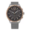 Tommy Hilfiger - Gavin Herrenuhr mit Tachymeter und Lünette 1791466**