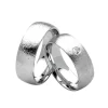 Trauringe in Silber Ringe mit 1 Zirkonia