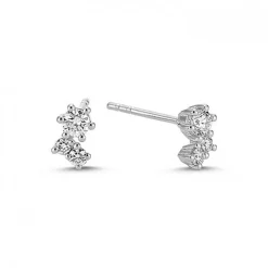 Twinkle - Ohrringe aus 14kt. Weißgold mit 0,26ct. Diamanten