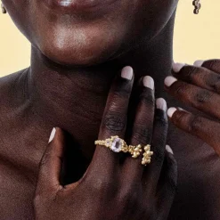 Vincent - Orb Chronicles ring aus vergoldetem silber - Einheitsgröße