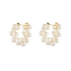 Vincent - Shapeshifter Ohrringe in vergoldete silber mit Perlen