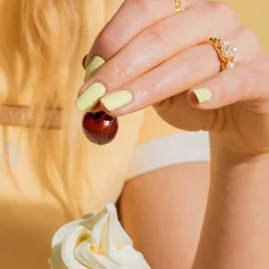 Vincent - Venus Oracle ring aus vergoldetem silber mit Perlen