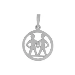 Zodiac in Silber - 2 Größen - TWINS